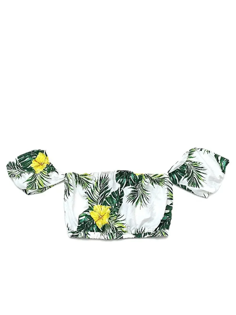 APEACH Tropical-Print Two-Piece Matching Set. Plus Size 3X
